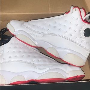 Air Jordan 13’s Retro BG white/metallic silver